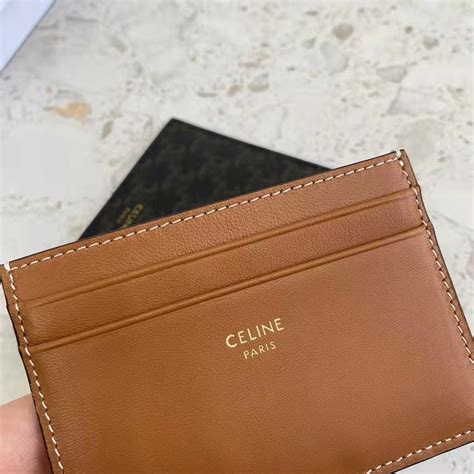 celine coin card pouch|COIN AND CARD POUCH IN TRIOMPHE CANVAS.